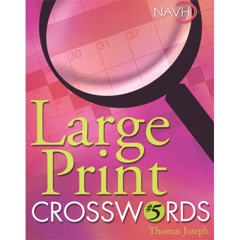 Large Print Crosswords No. 5 Large Print Crosswords No. 5