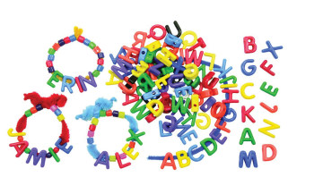 Manuscript Letter Beads