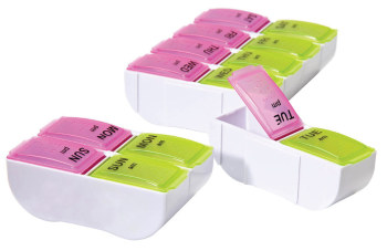 Detach N Go Pill Organizer- 7-Day Detach N Go Pill Organizer- 7-Day