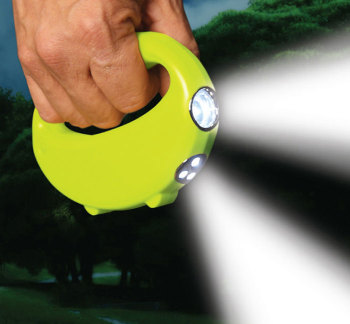 Dual Beam Weatherproof Flashlight