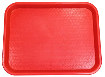 Cafeteria Tray- Red- 14-in x 18-in