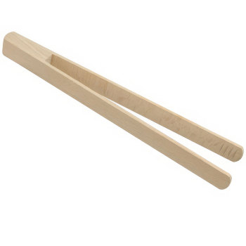 Bamboo Grabbing and Toasting Tongs Bamboo Grabbing and Toasting Tongs