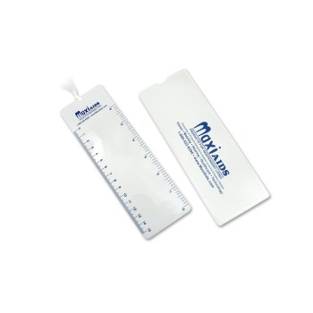 MaxiAids 2x Lens Magnifier 6-inch Ruler Bookmark MaxiAids 2x Lens Magnifier 6-inch Ruler Bookmark