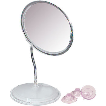 Vanity or Wall-Mount Gooseneck Mirror Vanity or Wall-Mount Gooseneck Mirror