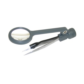 MagniGrip LED Lighted Magnifying Tweezers - 4.5x MagniGrip LED Lighted Magnifying Tweezers - 4.5x