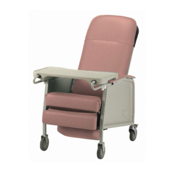 3 Position Recliner Geri Chair- Rosewood