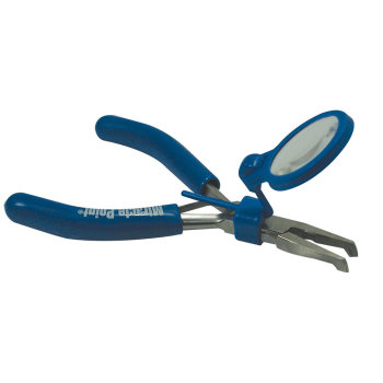 Pleezers 5x Magnifying Pliers- Bent Tip Pleezers 5x Magnifying Pliers- Bent Tip