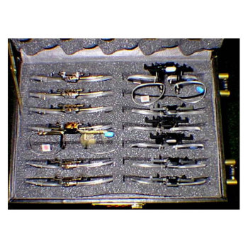 Walters Low Vision Half-Frame Clip-On Magnifier Kit 1.0 to 4.0 Diopter Walters Low Vision Half-Frame Clip-On Magnifier Kit 1.0 to 4.0 Diopter