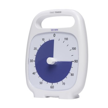 Time Timer Plus- 120 Minute- White