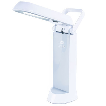 OttLite Folding Task Lamp- White