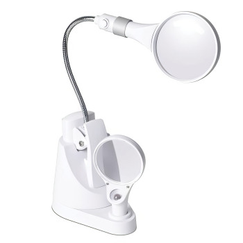 OttLite LED Clip and Freestanding Magnifier Lamp OttLite LED Clip and Freestanding Magnifier Lamp