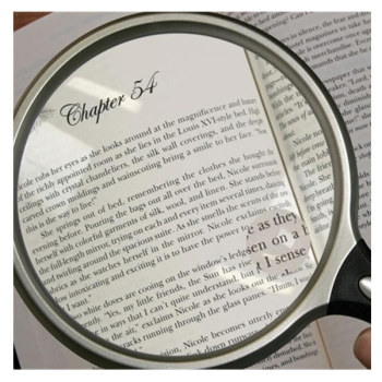 Lighted 5-in Round Magnifier- 2x