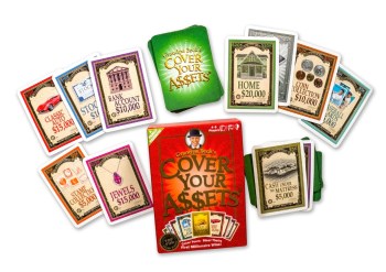 Grandpa Becks Cover Your Assets Card Game Braille version