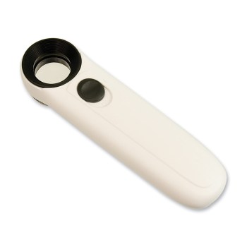 Dual-LED Illuminated Handheld 21x Magnifier Dual-LED Illuminated Handheld 21x Magnifier