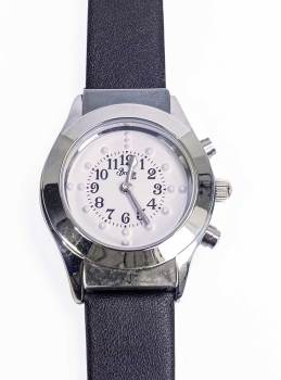 Braille TelTalk TALKING ladies watch leather