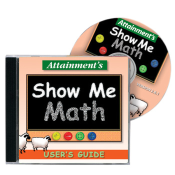 Show Me Math Software- One CD Show Me Math Software- One CD