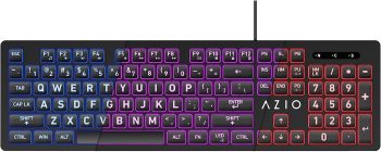 AZIO extra large print lighted keyboard USB
