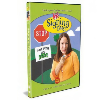 Signing Time Series 2 - Volume 13- Who Has The Frog? -DVD