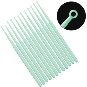Safe Ear Curettes - Light Green- Pack of 50