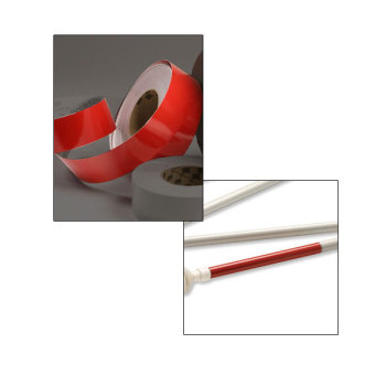 Red Reflective Tape Roll for Ambutech Canes- 50 Yards x 2 Inches Red Reflective Tape Roll for Ambutech Canes- 50 Yards x 2 Inches