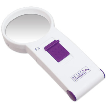 Besser Superbrite 5X 16D LED Handheld Magnifier Besser Superbrite 5X 16D LED Handheld Magnifier