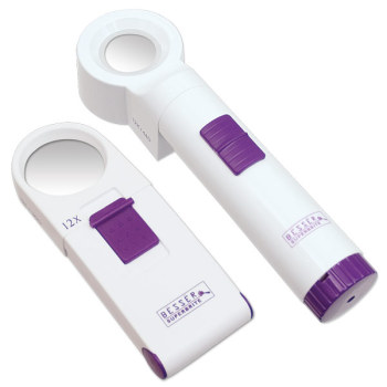 Besser Superbrite 12x Stand and Handheld LED Magnifier Kit Besser Superbrite 12x Stand and Handheld LED Magnifier Kit