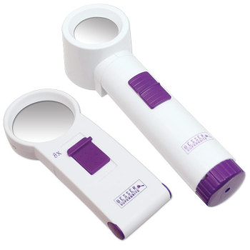 Besser Superbrite 8x Stand and Handheld LED Magnifier Kit Besser Superbrite 8x Stand and Handheld LED Magnifier Kit