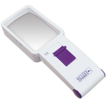 Besser Superbrite 3X 8D LED Handheld Magnifier Besser Superbrite 3X 8D LED Handheld Magnifier