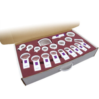 Besser 18-Piece Superbrite LED Handheld and Stand Magnifier Kit Besser 18-Piece Superbrite LED Handheld and Stand Magnifier Kit