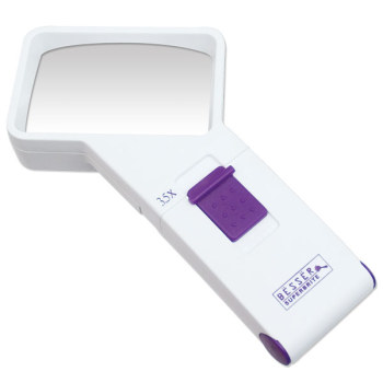 Besser Superbrite 3.5X 10D LED Handheld Magnifier Besser Superbrite 3.5X 10D LED Handheld Magnifier