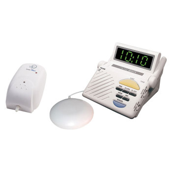 Sitter Baby Cry Signaler, Alarm Clock Receiver, Bed Vibrator Combo Sitter Baby Cry Signaler, Alarm Clock Receiver, Bed Vibrator Combo