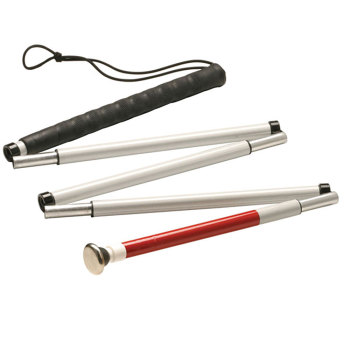 Ambutech 5-Sec 58-in Fiberglass Folding Cane with 8mm Metal Glide Tip Ambutech 5-Sec 58-in Fiberglass Folding Cane with 8mm Metal Glide Tip