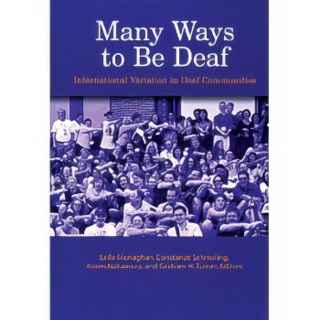 Book - Many Ways to Be Deaf