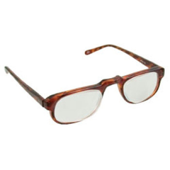 Prismatic Half Eye Spectacle +6 Diopter with 8 Base In Prism- 49mm