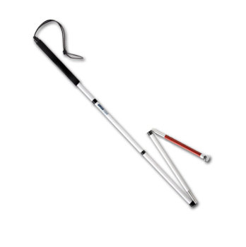 Ambutech Graphite Slim Line 5-Section Folding Cane- 36-in. Ambutech Graphite Slim Line 5-Section Folding Cane- 36-in.