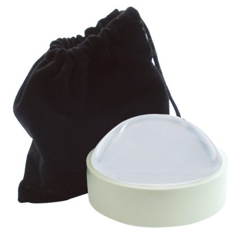 Reizen 65mm Dome Magnifier with Beige Hard Plastic Ring Reizen 65mm Dome Magnifier with Beige Hard Plastic Ring