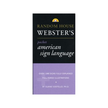 Random House Websters- Pocket ASL Dictionary