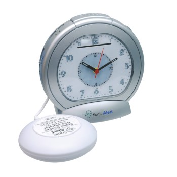 Sonic Boom Analog Vibrating Alarm Clock