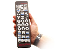 Low Vision TV Remotes