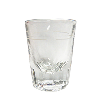 2 oz. Lined Shot Glasses - 6 Count