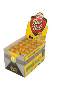 Twang Lemon-Lime Beer Salt - Long Neck Display - 24 Count