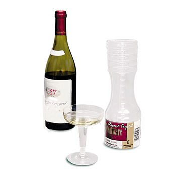 Product Image of 4 oz. Plastic Champagne Glasses