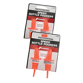 Plastic Pourers - 6 Display Cards