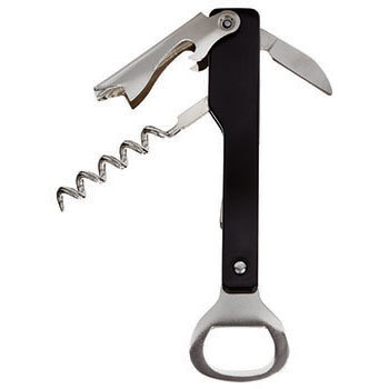 Waiter's Corkscrew with Bottle Opener - 6 Display Cards Waiter's Corkscrew with Bottle Opener - 6 Display Cards