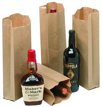 Quart Size Paper Bottle Bag