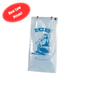 Wicketed 8 lb. Ice Bags - 1000 Count
