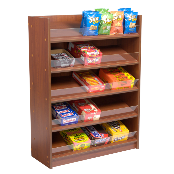 Floor Standing Wooden Displays and Shelving 