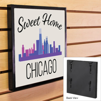 Metal T Shirt Display Frame for Slatwall  