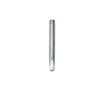 3 inch Long Chrome Stem with Swedge End and Threaded End for Apparel Sign Holders on Clothing Racks