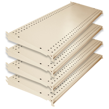 48 in. W Gondola Shelves - Sahara Beige - 4 per Carton